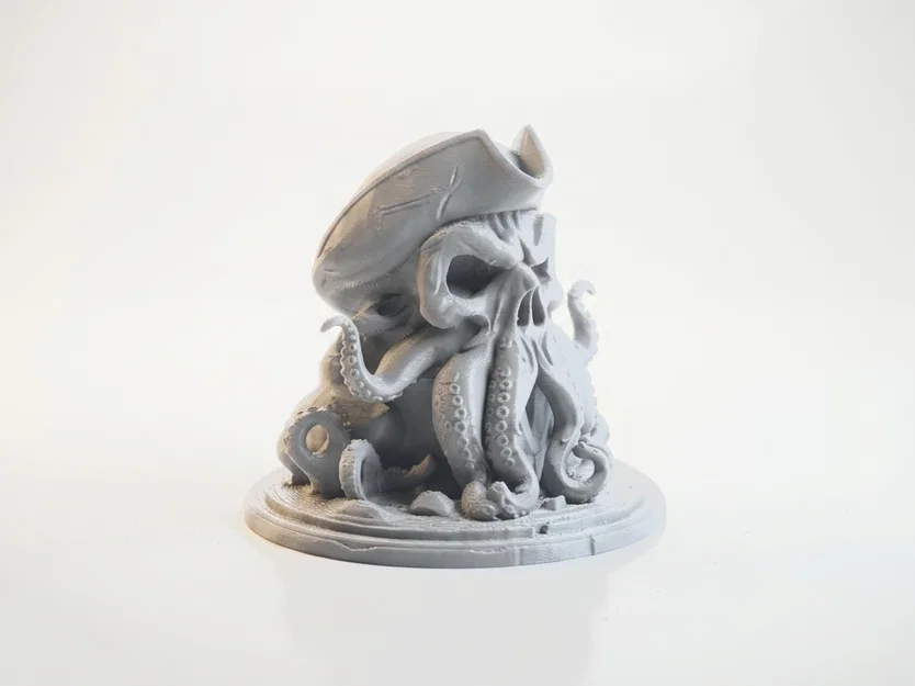 Mô hình in 3D đầu lâu cướp biển Davy Jones - Image 2