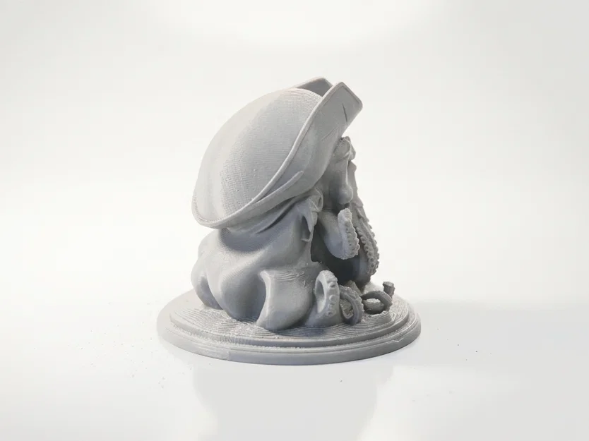 Mô hình in 3D đầu lâu cướp biển Davy Jones - Image 3