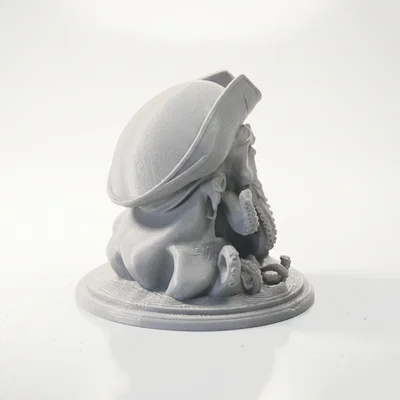 Mô hình in 3D đầu lâu cướp biển Davy Jones