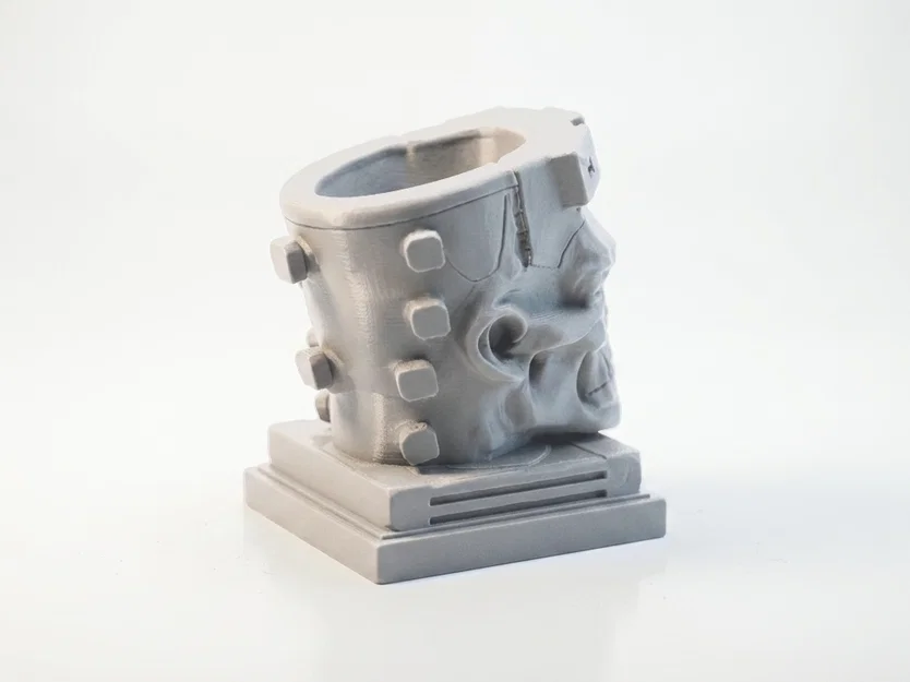 Mô hình đầu lâu quái vật Frankenstein phong cách Gothic (File in 3D) - Image 3