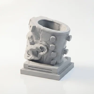 Mô hình đầu lâu quái vật Frankenstein phong cách Gothic (File in 3D)