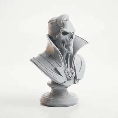 Mô hình Dr Strange Skull Bust - Tượng bán thân Marvel in 3D sưu tầm