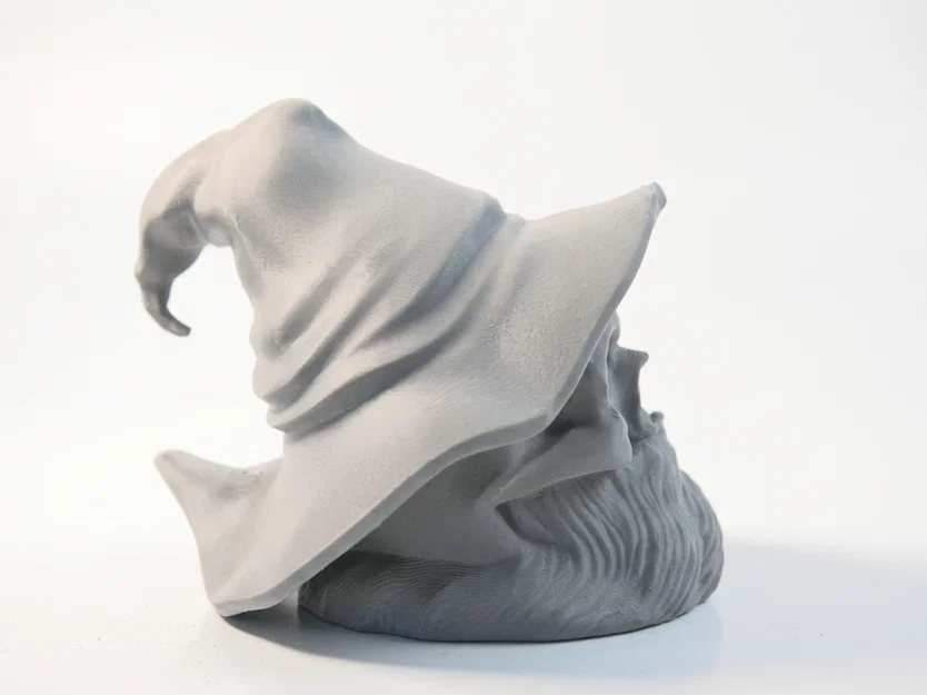 Tượng Đầu Lâu Phù Thủy Độc Đáo - Mô Hình 3D Fantasy Sưu Tầm - Image 3