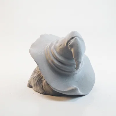 Tượng Đầu Lâu Phù Thủy Độc Đáo - Mô Hình 3D Fantasy Sưu Tầm
