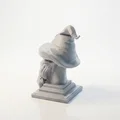 Tượng Đầu Lâu Phù Thủy - Mô hình 3D in để bàn phong cách Fantasy - Thumbnail 4