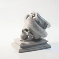 Mô hình điêu khắc đầu lâu Thành Cát Tư Hãn - File in 3D lịch sử - Thumbnail 1