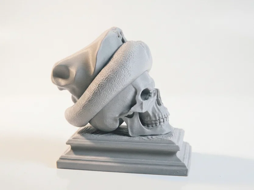 Mô hình điêu khắc đầu lâu Thành Cát Tư Hãn - File in 3D lịch sử - Image 3