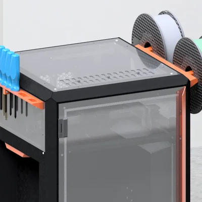 Bộ giá đỡ dụng cụ và cuộn dây in cho Core One