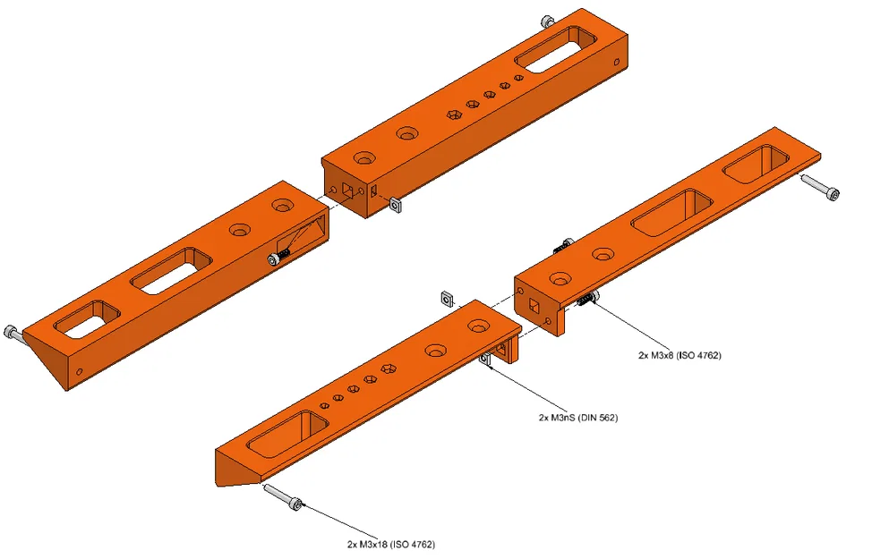 Bộ giá đỡ dụng cụ và cuộn dây in cho Core One - Image 4