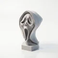 Tượng Đầu Lâu Ghostface Kinh Dị - Mẫu In 3D Độc Đáo - Thumbnail 1
