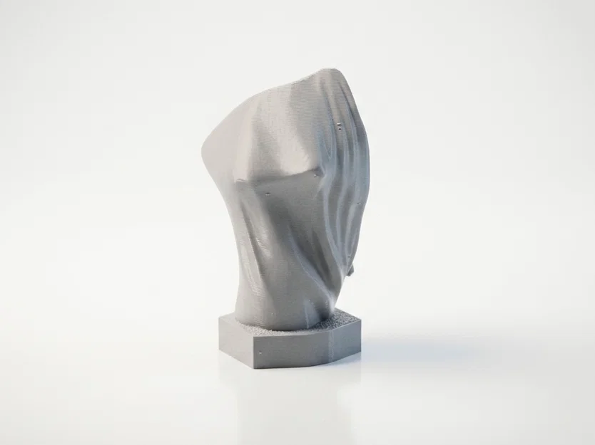 Tượng Đầu Lâu Ghostface Kinh Dị - Mẫu In 3D Độc Đáo - Image 3