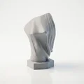 Tượng Đầu Lâu Ghostface Kinh Dị - Mẫu In 3D Độc Đáo - Thumbnail 3