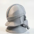Mô hình 3D điêu khắc đầu lâu người lùn Gimli phong cách Fantasy - Thumbnail 3