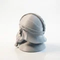 Mô hình 3D điêu khắc đầu lâu người lùn Gimli phong cách Fantasy - Thumbnail 4