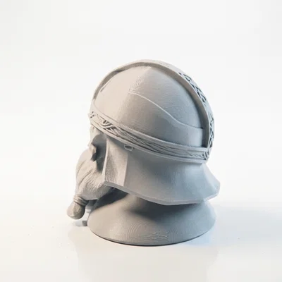 Mô hình 3D điêu khắc đầu lâu người lùn Gimli phong cách Fantasy