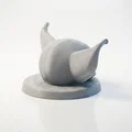 Mô hình 3D in ấn Grogu Skull phong cách Gothic Star Wars - Thumbnail 3