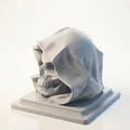 Tượng Đầu Lâu Grim Reaper Phong Cách Gothic Dành Cho In 3D - Thumbnail 1