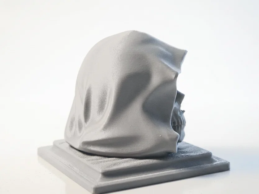 Tượng Đầu Lâu Grim Reaper Phong Cách Gothic Dành Cho In 3D - Image 3