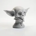 Mô hình 3D đầu lâu Grogu - Đồ sưu tầm Star Wars độc đáo - Thumbnail 2