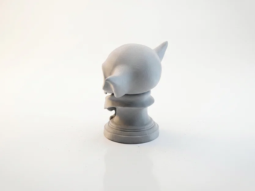 Mô hình 3D đầu lâu Grogu - Đồ sưu tầm Star Wars độc đáo - Image 4