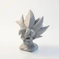 Tượng Đầu Rồng Gothic - Mô hình 3D in ấn chi tiết độc đáo - Thumbnail 1