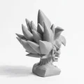 Tượng Đầu Rồng Gothic - Mô hình 3D in ấn chi tiết độc đáo - Thumbnail 3