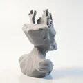 Tượng đầu lâu Groot phong cách Gothic - File in 3D - Thumbnail 3
