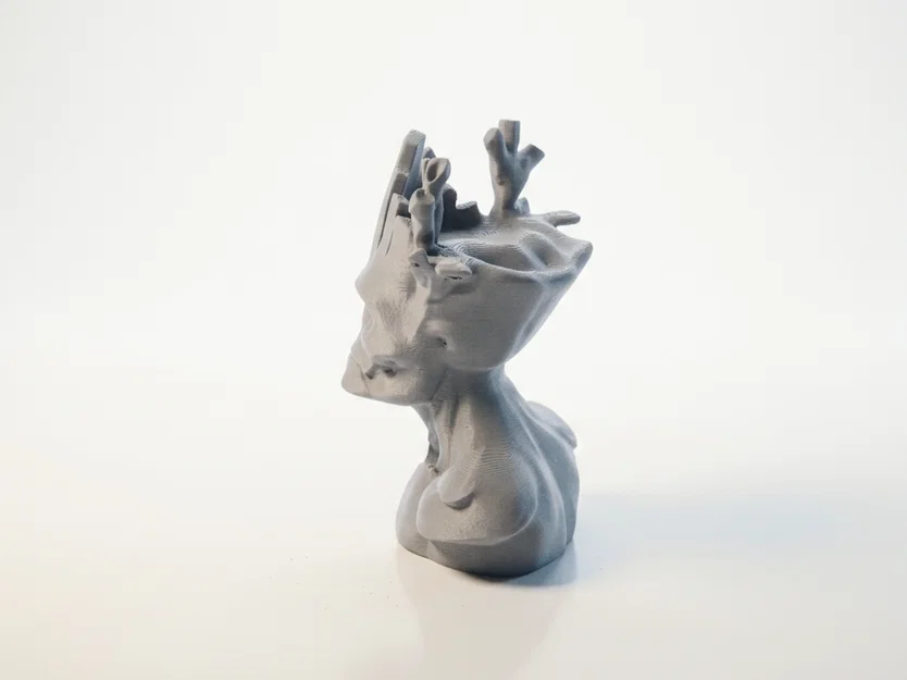 Tượng đầu lâu Groot phong cách Gothic - File in 3D - Image 4