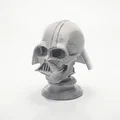 Mô hình 3D Bán thân Darth Vader kết hợp đầu lâu - Star Wars - Thumbnail 1