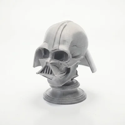 Mô hình 3D Bán thân Darth Vader kết hợp đầu lâu - Star Wars