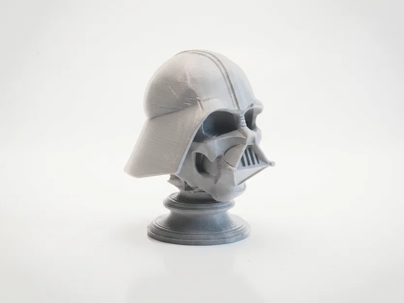 Mô hình 3D Bán thân Darth Vader kết hợp đầu lâu - Star Wars - Image 2