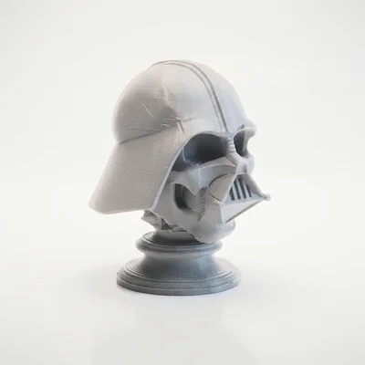 Mô hình 3D Bán thân Darth Vader kết hợp đầu lâu - Star Wars