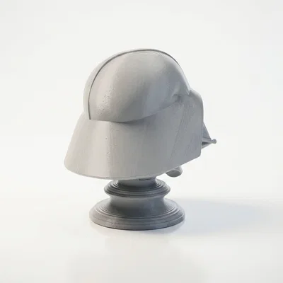 Mô hình 3D Bán thân Darth Vader kết hợp đầu lâu - Star Wars