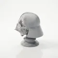 Mô hình 3D Bán thân Darth Vader kết hợp đầu lâu - Star Wars - Thumbnail 4