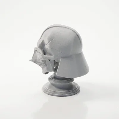 Mô hình 3D Bán thân Darth Vader kết hợp đầu lâu - Star Wars