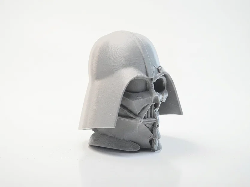 Mô hình 3D in Sculpture đầu lâu Darth Vader (Half Skull) - Image 2
