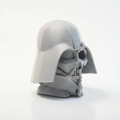 Mô hình 3D in Sculpture đầu lâu Darth Vader (Half Skull)