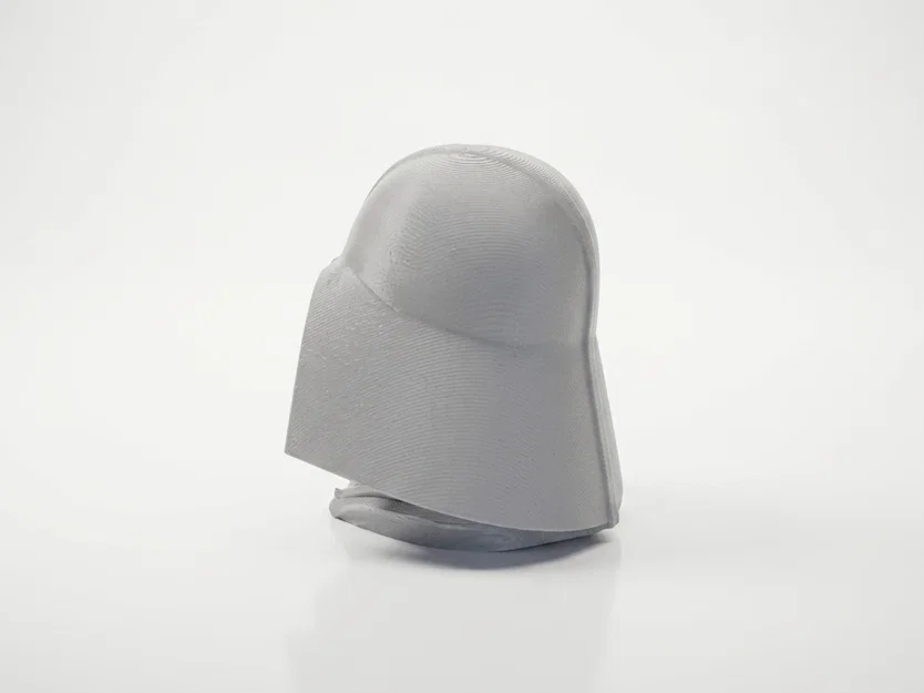 Mô hình 3D in Sculpture đầu lâu Darth Vader (Half Skull) - Image 4