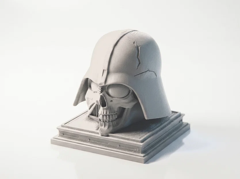 Mô hình 3D Darth Vader bán sọ - Darth Vader Skull Bust - Image 1
