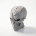 Mô Hình Điêu Khắc Đầu Lâu Deadpool Nửa Mặt In 3D - Thumbnail 1