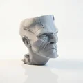 Mô hình điêu khắc 3D nửa sọ Frankenstein - Độc đáo và ma mị - Thumbnail 2