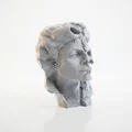 Mô hình Điêu khắc Đầu lâu Gothic Nửa mặt in 3D - Thumbnail 2