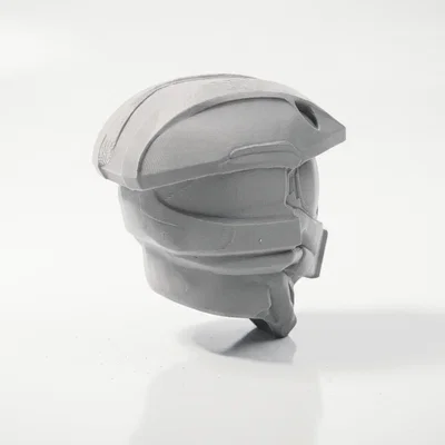 Mô hình tượng bán thân Master Chief nửa đầu lâu in 3D