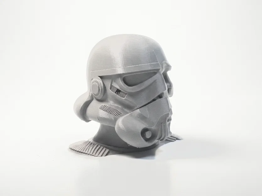 Mô hình điêu khắc đầu lâu Stormtrooper in 3D (Half Skull Stormtrooper) - Image 2