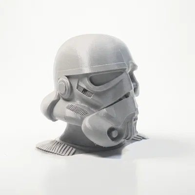 Mô hình điêu khắc đầu lâu Stormtrooper in 3D (Half Skull Stormtrooper)