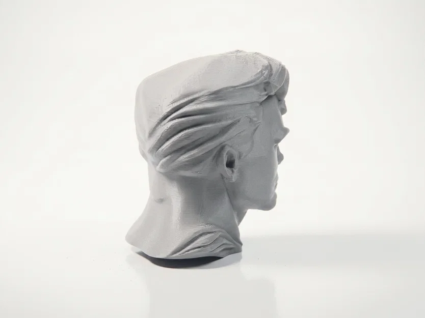 Mô hình tượng in 3D Superman nửa người nửa đầu lâu (Half Skull Face) - Image 3