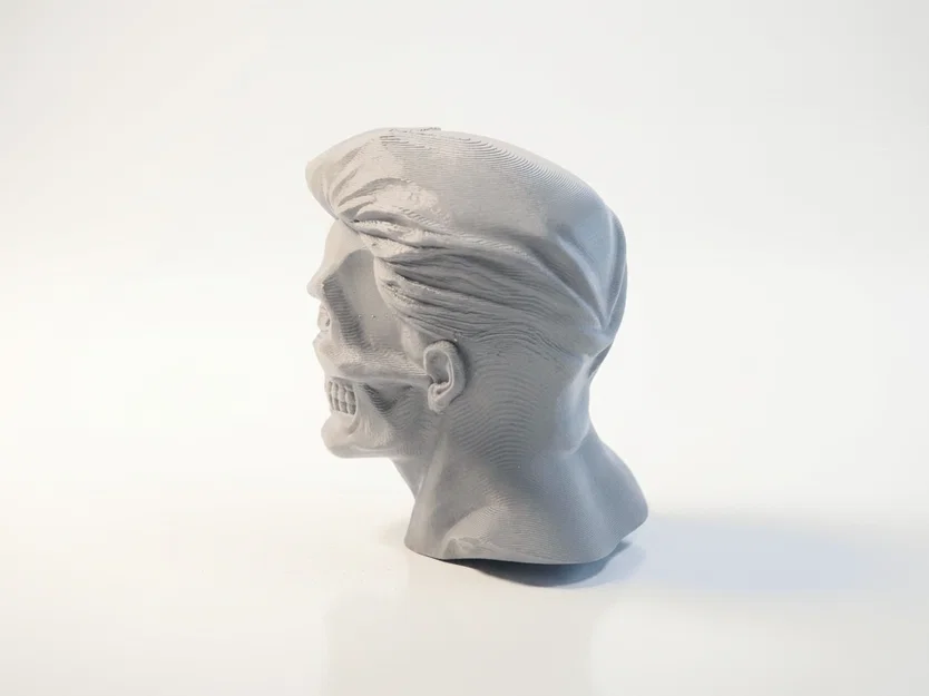 Mô hình tượng in 3D Superman nửa người nửa đầu lâu (Half Skull Face) - Image 4
