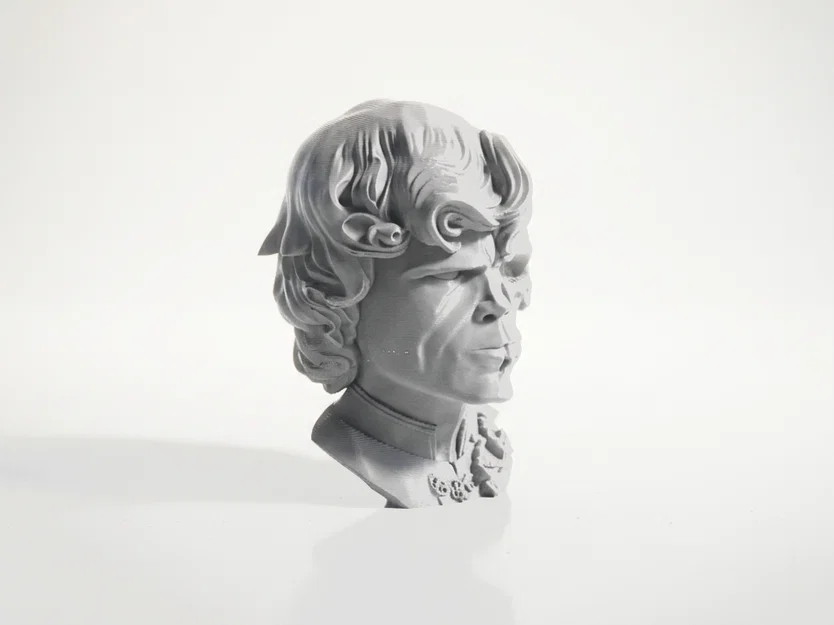Mô hình 3D tượng bán thân Tyrion Lannister nửa đầu lâu (Game of Thrones) - Image 2