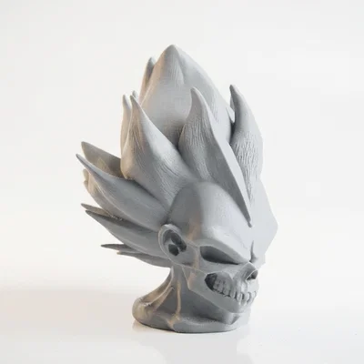 Mô hình đầu lâu Vegeta Dragon Ball in 3D cực chất