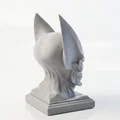 Tượng Bán Thân Wolverine Nửa Đầu Lâu - Mô Hình In 3D Độc Đáo - Thumbnail 3